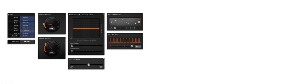 Steelseries Rival 600 Optical Gaming Mouse RGB Settings