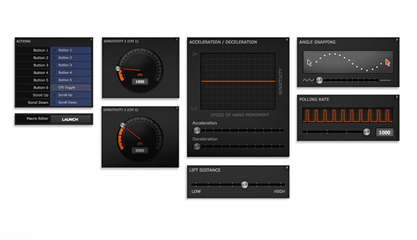 Steelseries Rival 600 Optical Gaming Mouse RGB Settings