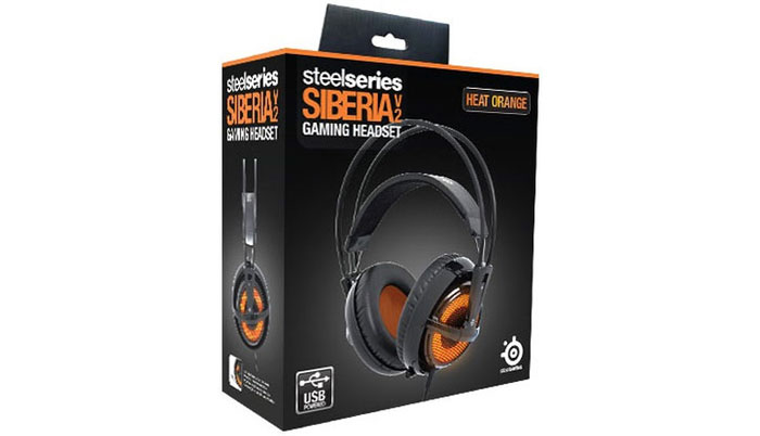 SteelSeries Siberia v2 Heat Orange USB Gaming Headset