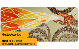 SteelSeries SteelSeries QcK XXL CS2 Dragon Lore Edition SteelSeries SteelSeries QcK XXL CS2 Dragon Lore Edition - Image 1