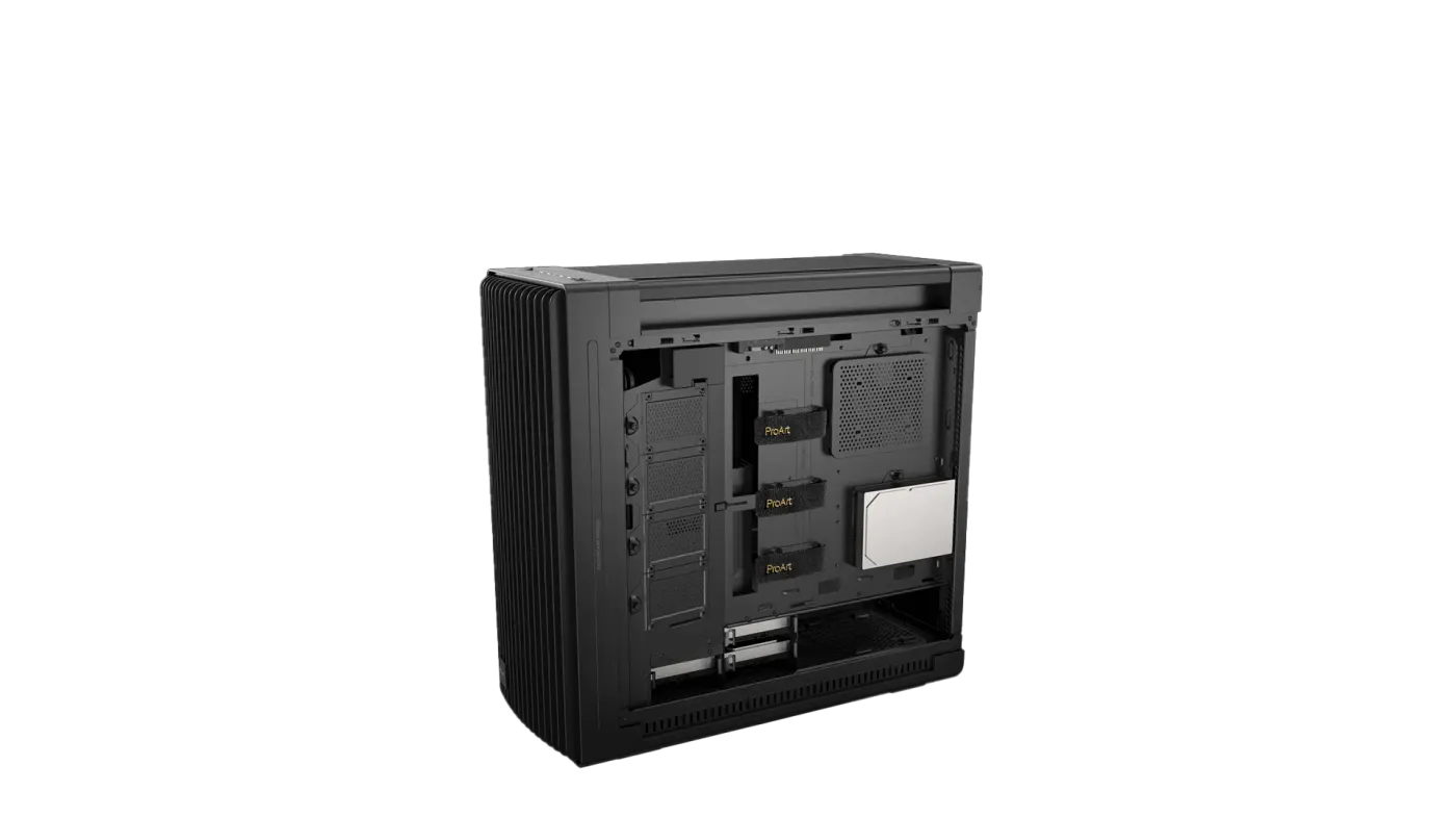 ProArt PA602 case supports 4 HDDs