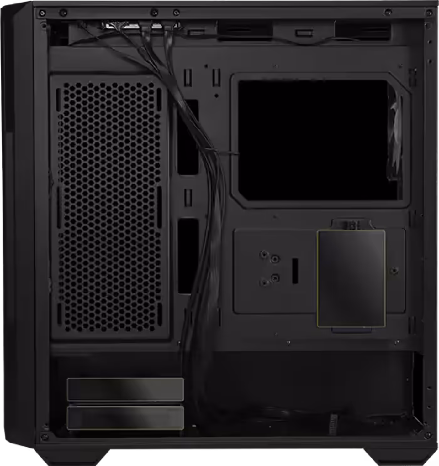 Storage drive bay configuration options for the MAG FORGE 340R AIRFLOW
