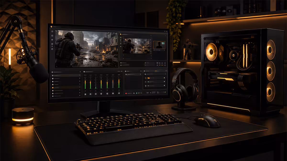 Stream and game on one PC