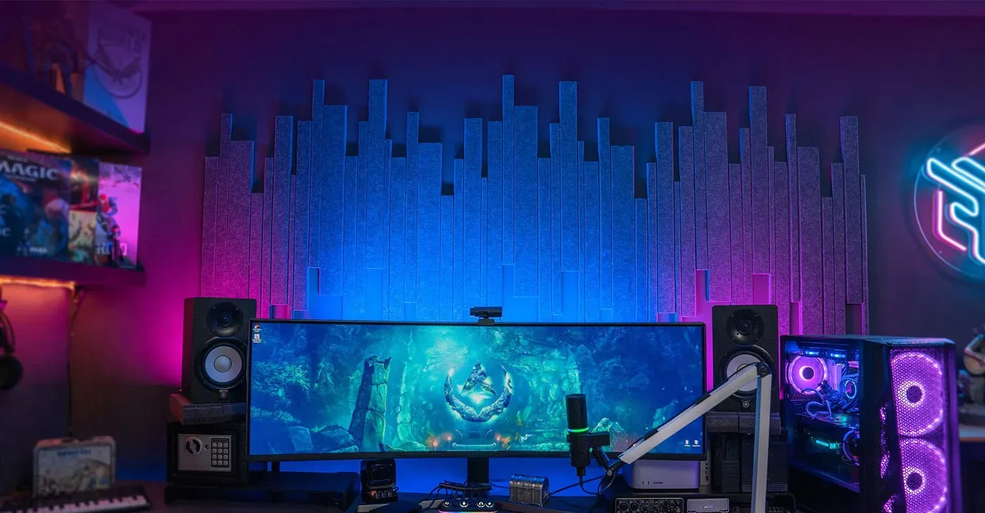 Professional-grade acoustic panel designed for optimal sound clarity