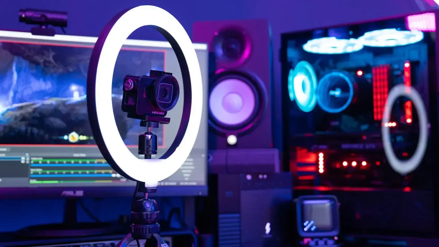 Premium LED Ring Light for Professional Photography and Video