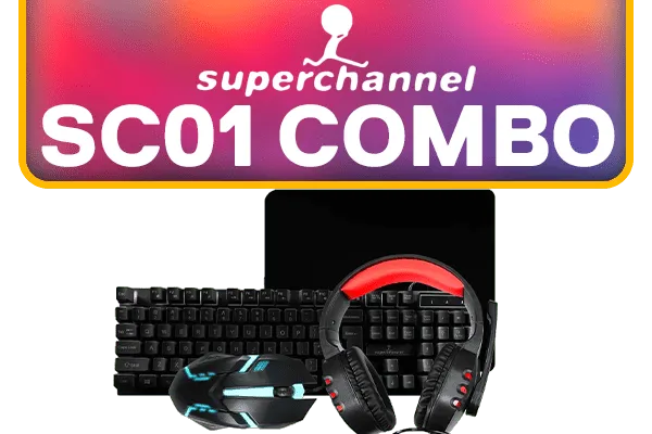 Superchannel SC01 4 IN 1 Gaming Combo