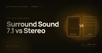 Surround Sound 7.1 vs Stereo: Which for Gaming SA