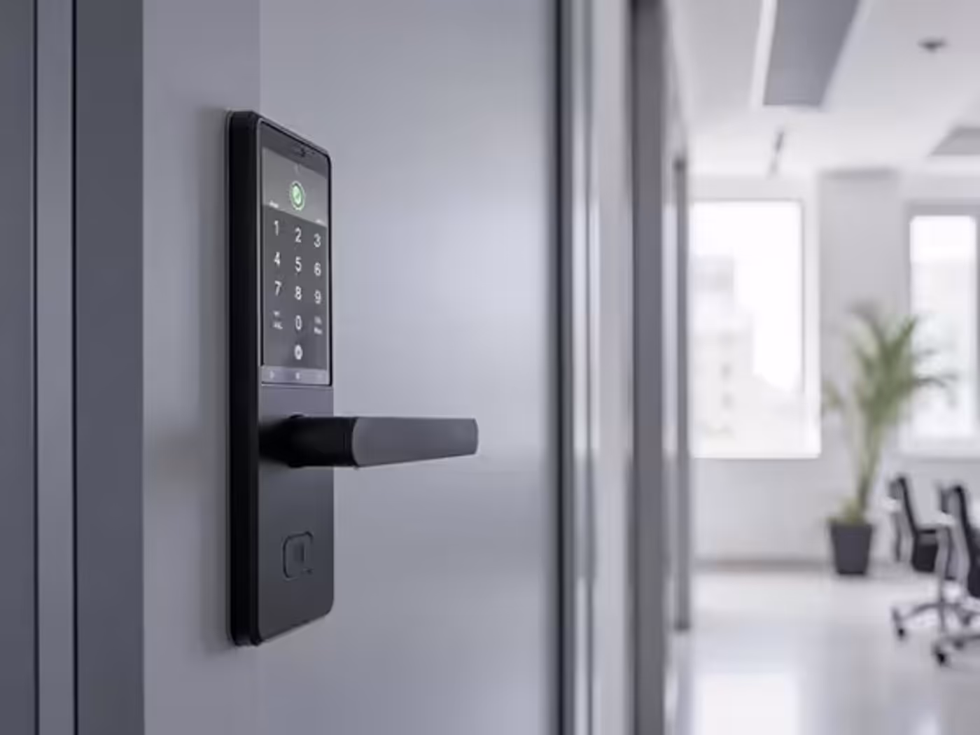 Scenario image showing access points and digital signage use