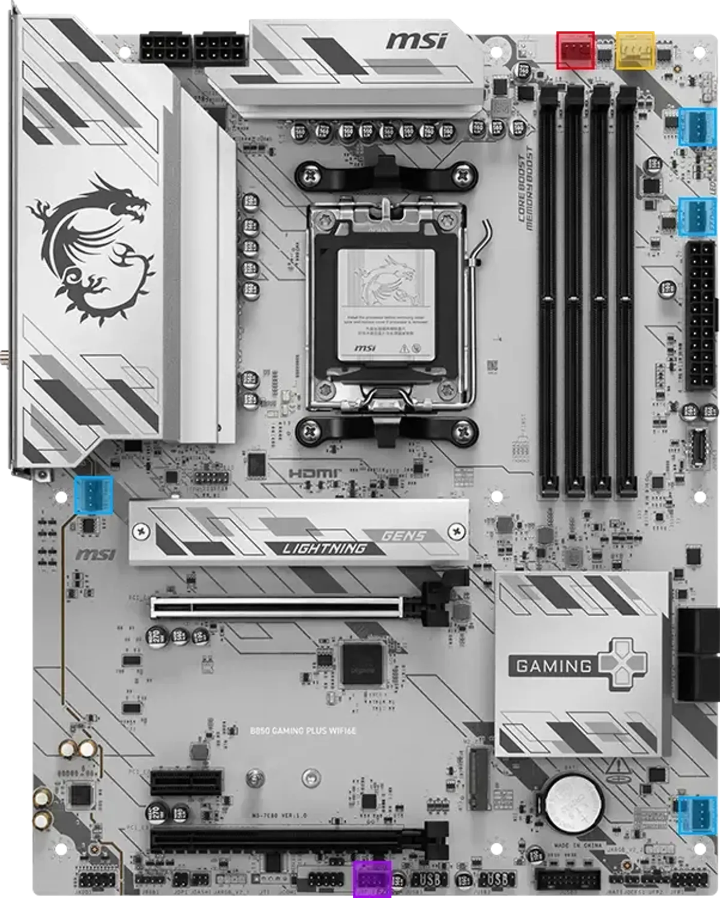 MSI B850 Gaming Plus WiFi 6E AM5 Motherboard | Evetech