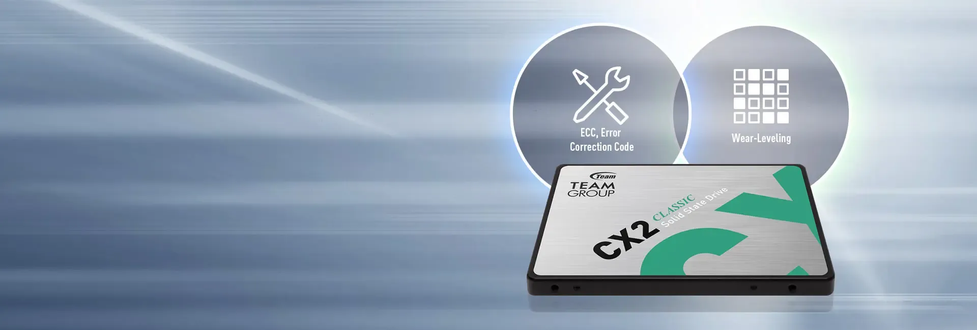 Teamgroup CX2 2TB SATA SSD — 540/490 MB/s Performance | Evetech