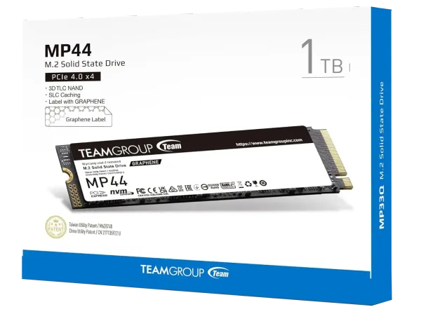 Teamgroup MP44 1TB M.2 NVMe SSD - Fast & Reliable Storage | Evetech