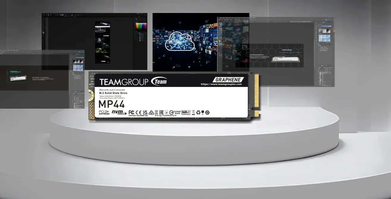 Teamgroup MP44 2TB M.2 NVMe SSD - Ultra-Fast Storage Solution