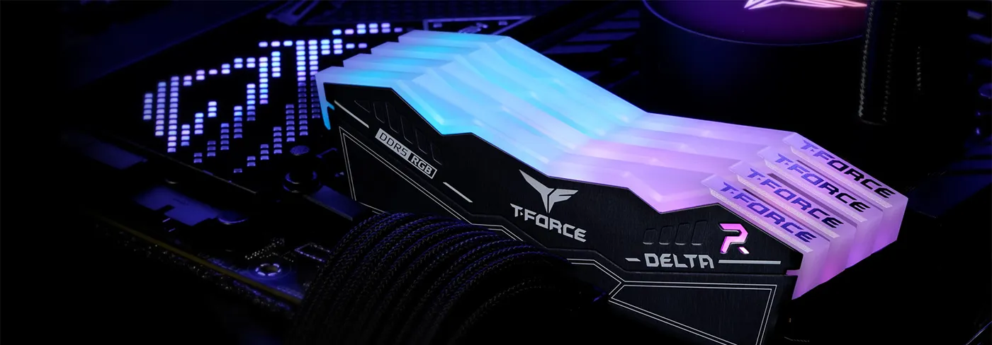 Teamgroup T-Force DELTA RGB 48GB DDR5 7200MHz CL34 Memory | Evetech