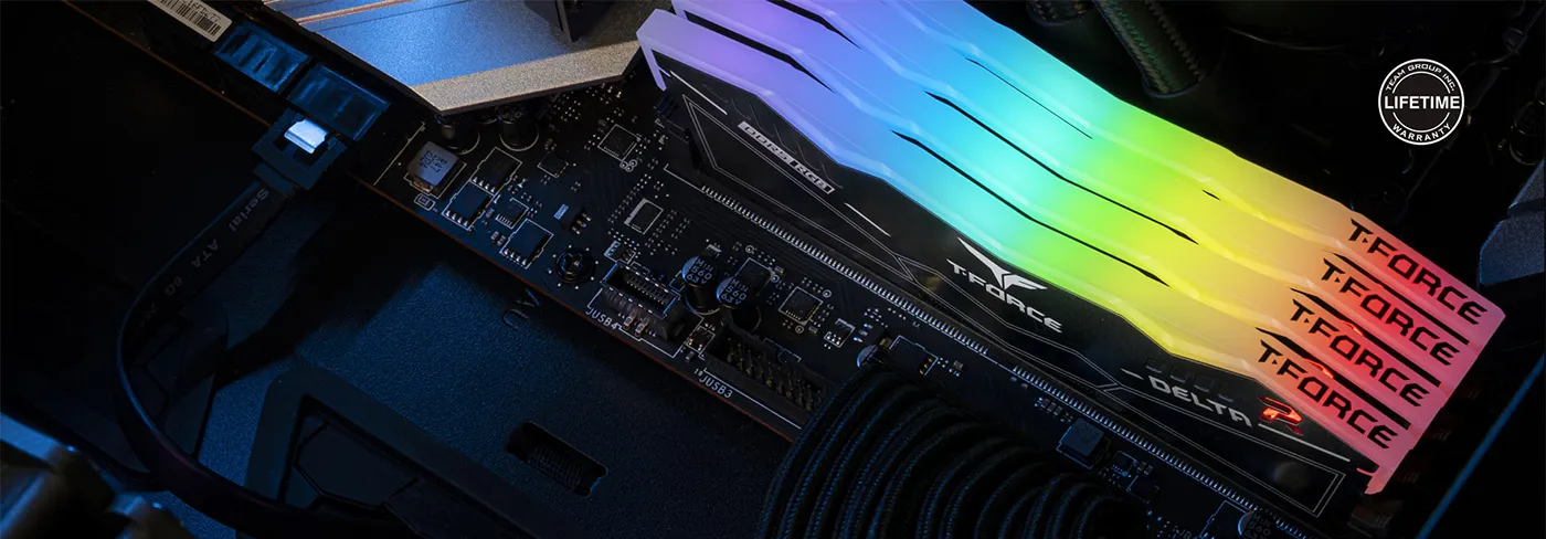 Teamgroup T-Force DELTA RGB 48GB DDR5 7200MHz CL34 Memory | Evetech