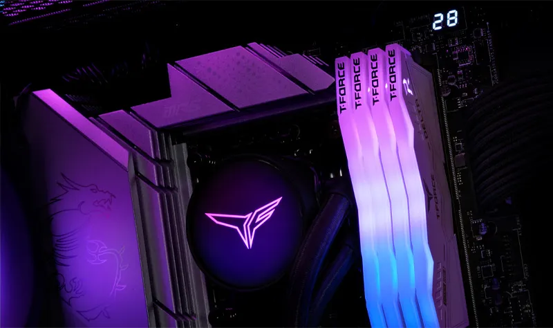 Teamgroup T-Force DELTA RGB 32GB (2x16GB) DDR5 6000MHz CL38 Memory
