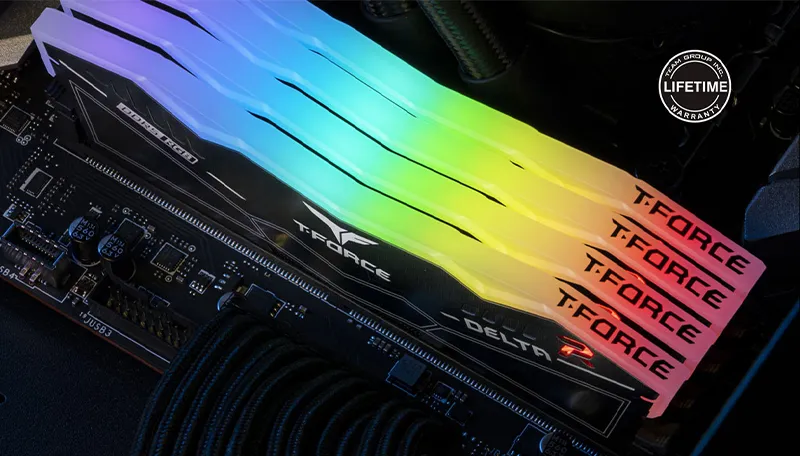 Teamgroup T-Force DELTA RGB 32GB (2x16GB) DDR5 7200MHz CL34 | Evetech