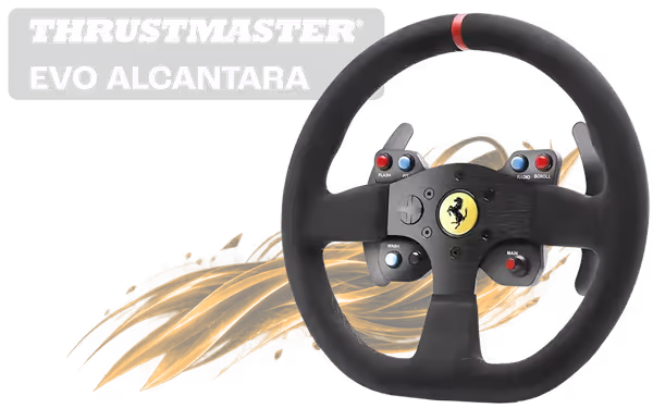 Thrustmaster TM4060071 F599XX EVO Alcantara Racing Wheel - image 1 Thrustmaster TM4060071 F599XX EVO Alcantara Racing Wheel - image 1