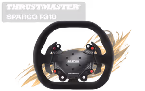Thrustmaster COMPETITION WHEEL Add-On Sparco P310 Mod Thrustmaster COMPETITION WHEEL Add-On Sparco P310 Mod - Image 1