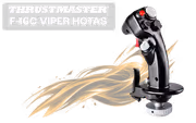 Thrustmaster F-16C Viper HOTAS Grip — Metal, 19 Buttons - image 1