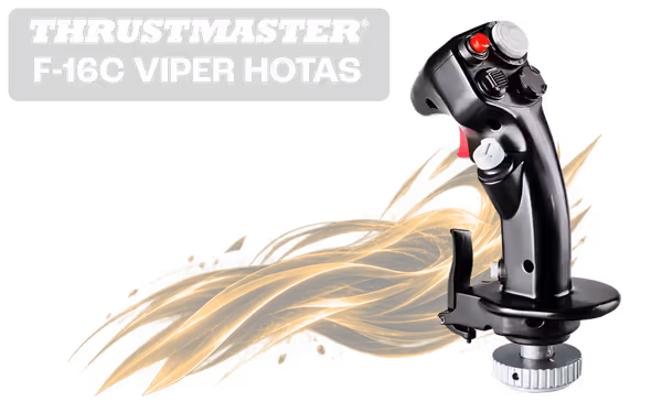Thrustmaster F-16C Viper HOTAS Grip — Metal, 19 Buttons - image 1 Thrustmaster F-16C Viper HOTAS Grip — Metal, 19 Buttons - image 1