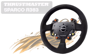 Thrustmaster Rally Wheel Sparco R383 Mod Racing Wheel Thrustmaster Rally Wheel Sparco R383 Mod Racing Wheel - Image 1