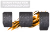 Thrustmaster T-Lcm Rubber Grip Covers — Texturized Pedal Tops - image 1