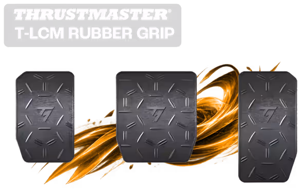 Thrustmaster T-Lcm Rubber Grip Covers — Texturized Pedal Tops - image 1 Thrustmaster T-Lcm Rubber Grip Covers — Texturized Pedal Tops - image 1