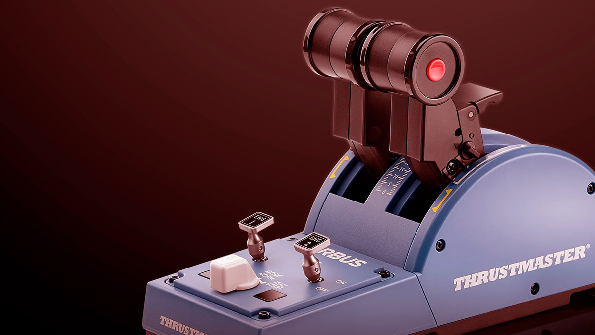 Thrustmaster TCA Quadrant Airbus Edition Desktop Version
