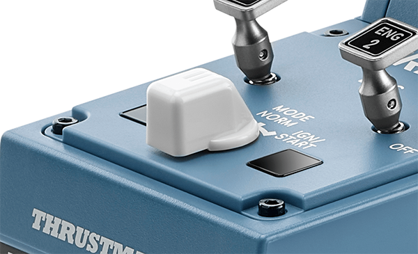 Ergonomic Controls of Thrustmaster TCA Quadrant Airbus Edition