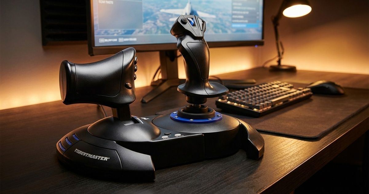 OPEN BOX] Thrustmaster T.Flight HOTAS 4 — Joystick & Throttle Set