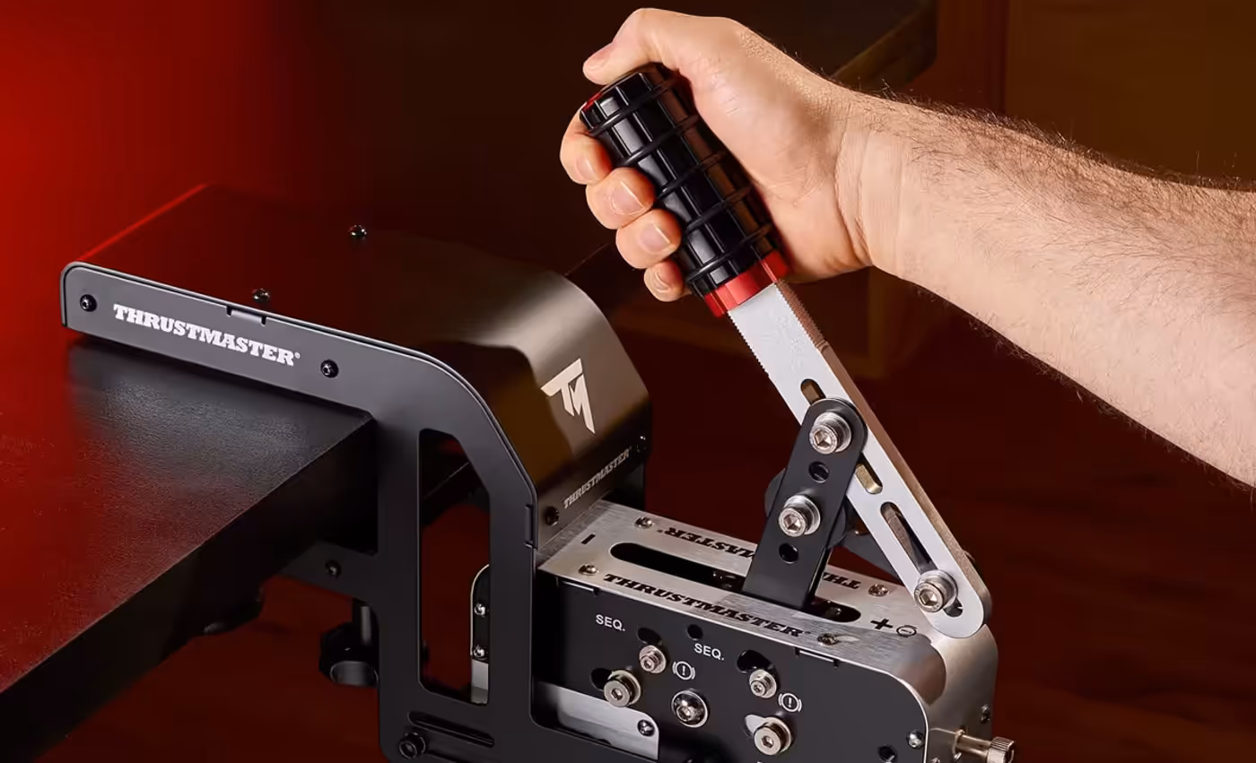 All-metal structure of the Thrustmaster TM Racing Clamp