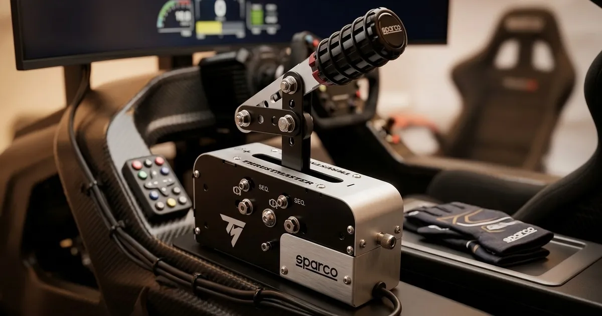 Thrustmaster TSS Sparco Mod Plus TM4060107 Handbrake & Shifter