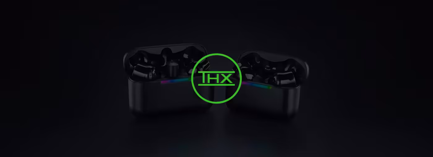 THX Spatial Audio feature for Razer Hammerhead V3 X