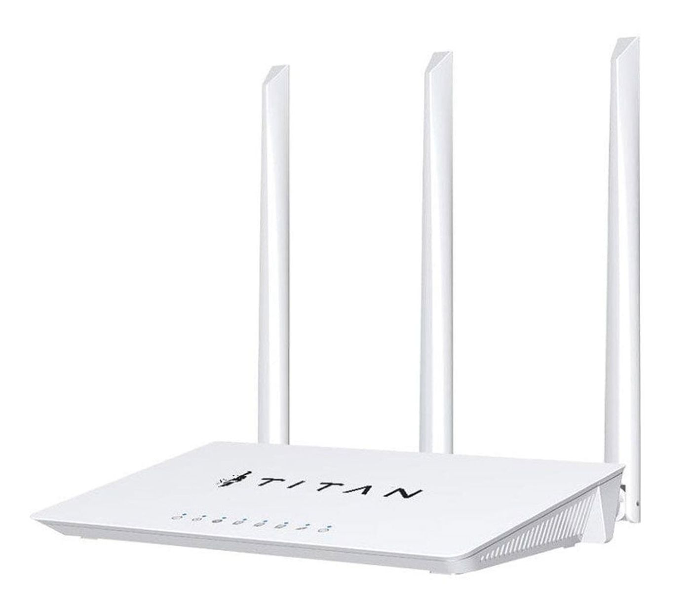 TITAN Silica N300 wireless router with its antennas extended