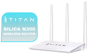 TITAN Silica N300 Wireless Router - Image 1