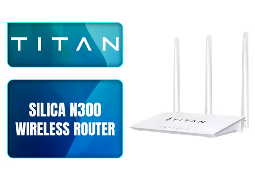 TITAN Silica N300 Wireless Router - Image 1