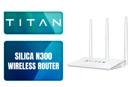 TITAN Silica N300 Wireless Router - Image 1