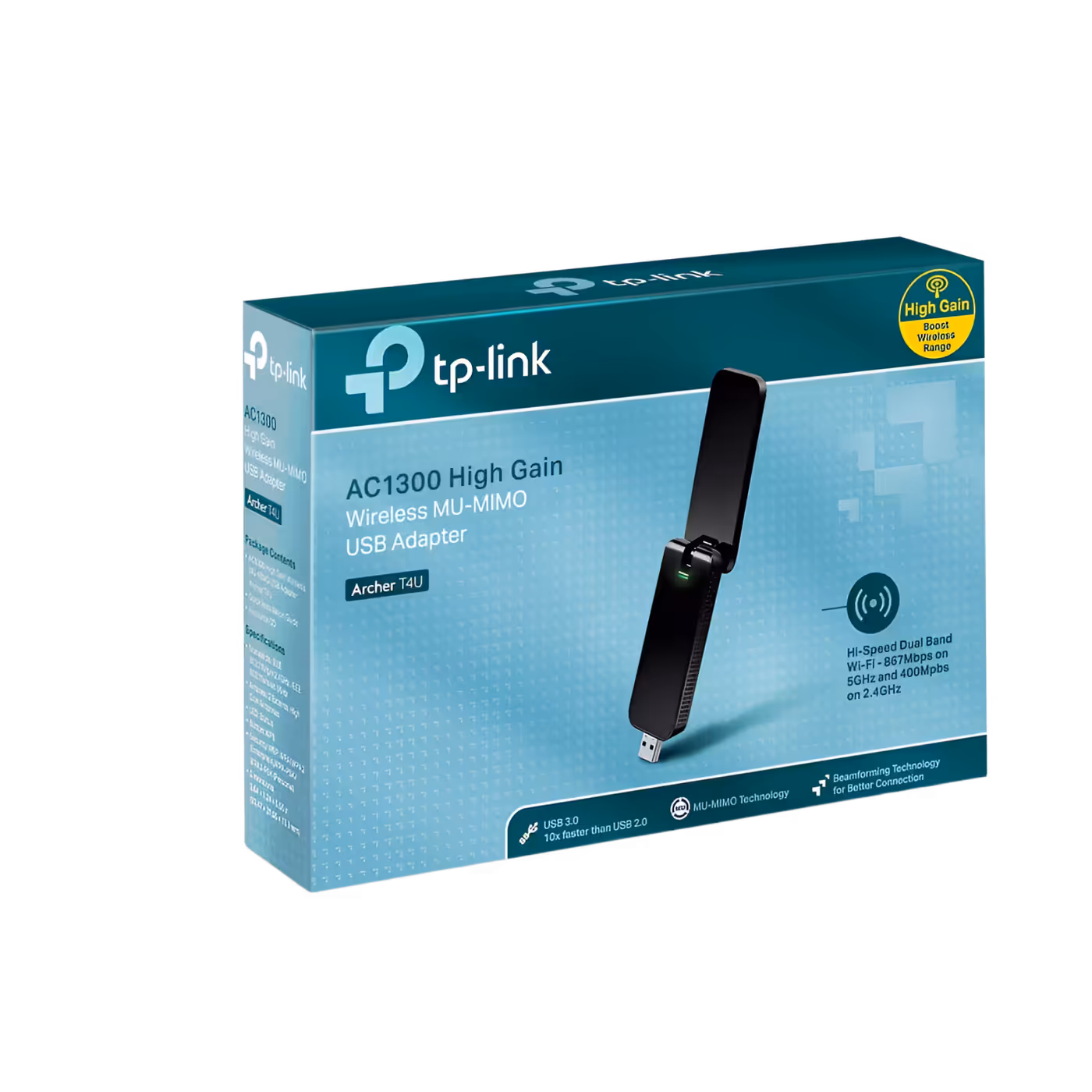 USB 3.0 adapter demonstrating fast connectivity and easy system integration