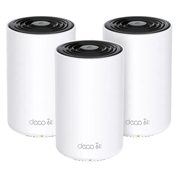 TP-LINK AXE5400 Deco XE75 6E Mesh System 3 Pack - High-Speed Wi-Fi