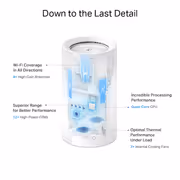 TP-Link BE19000 Tri-Band WiFi 7 2 Pack Mesh System — 19Gbps Whole Home - image 5