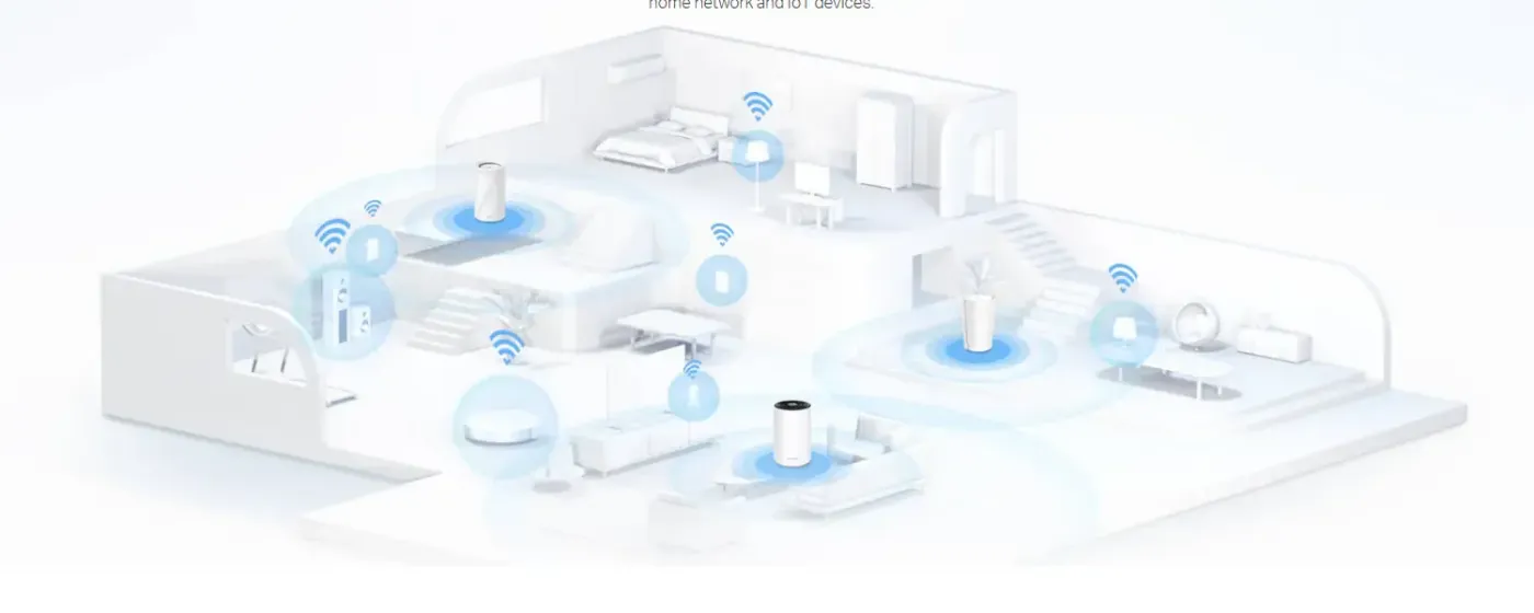 Private IoT network setup with WPA3 encryption and HomeShield