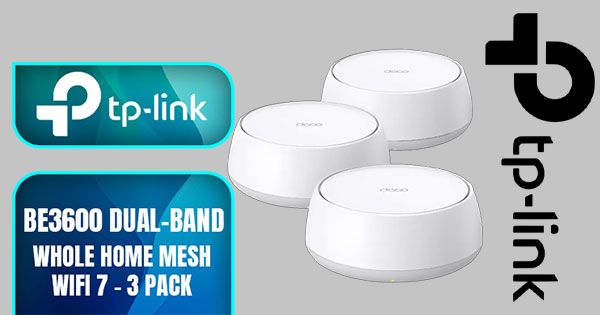 TP LINK BE3600 Mesh WiFi 7 - Ultimate Home WiFi Solution