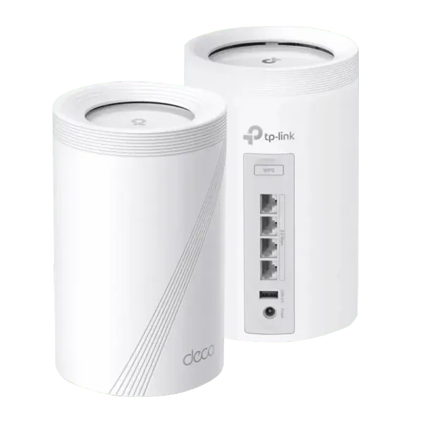 TP LINK Deco BE65 BE9300 Whole Home Mesh WiFi 7 - 2 Pack | High