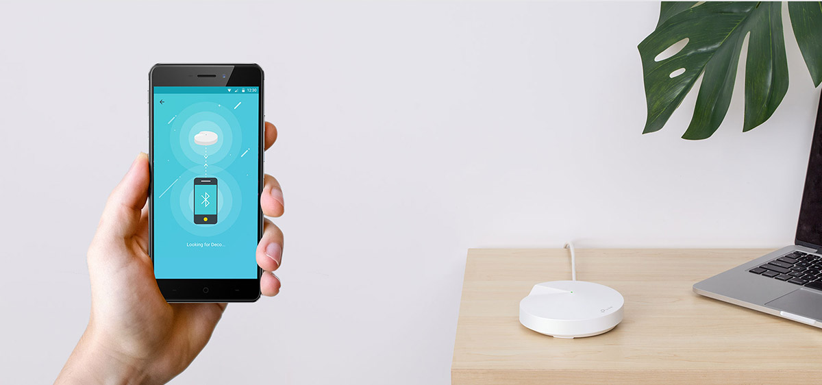 TP-Link Deco M5 Mesh Wi-Fi System Easy Setup Desktop View
