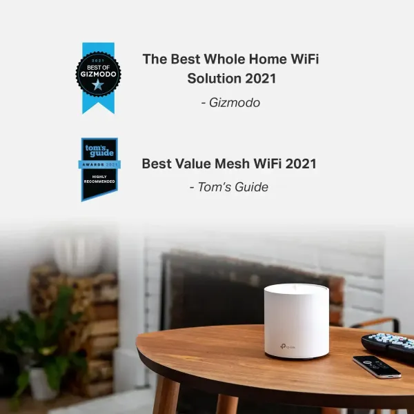 TP-LINK Deco X20 AX1800 Whole Home Mesh Wi-Fi 3 Pack - Fast