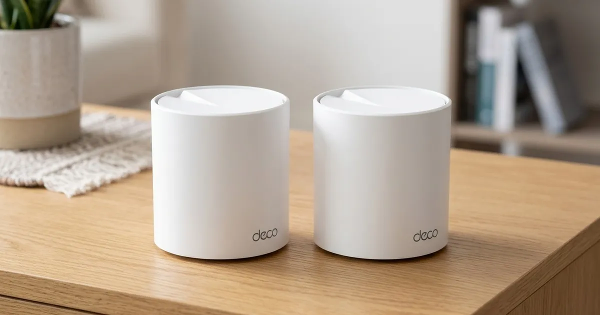 TP-Link Deco X50 AX3000 Mesh Wi‑Fi 2‑Pack — Whole Home AX3000