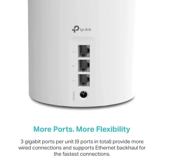 TP LINK Deco X55 AX3000 Mesh WiFi 6 - Whole Home Coverage | 3 Pack