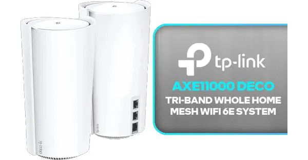 TP-Link DECO XE200 Wi-Fiルーター AXE11000 TP-Link Deco XE200 AXE11000