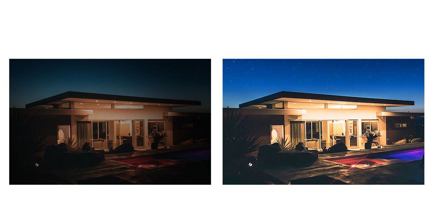 Low-light image quality from the starlight sensor in the Tapo C320WS