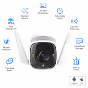 TP-LINK Tapo C320WS Outdoor Wi‑Fi Camera — 4K‑class UHD, Night Vision - image 7